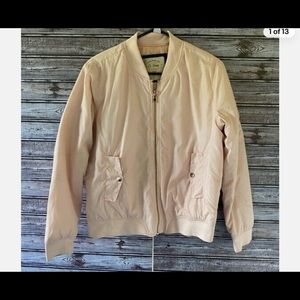 Light Pink Bomber Jacket